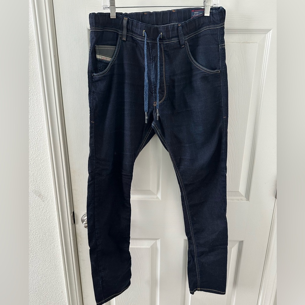 Diesel Krooley Men's Deep Indigo Skinny Jeans